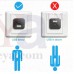 OkaeYa.com HD 1080P Mini Pinhole Charging Hidden Audio/Video Camera Power Adapter with Motion Detection and Loop Recording